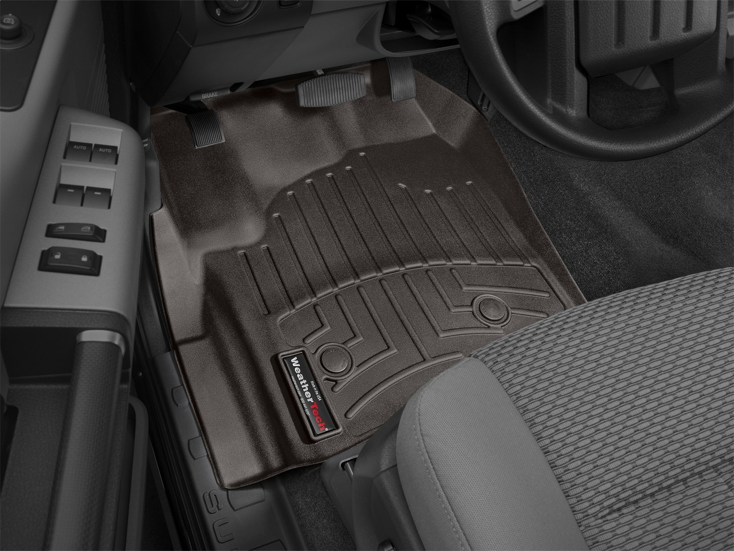 WeatherTech FloorLinerTM DigitalFit; Cocoa; Front 474331 thumbnail 1