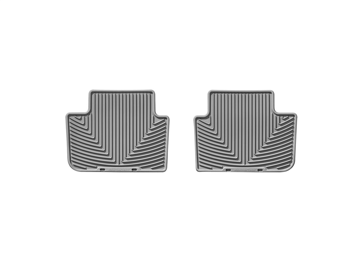 WeatherTech All Weather Floor Mats; Gray; Rear W146GR thumbnail 0
