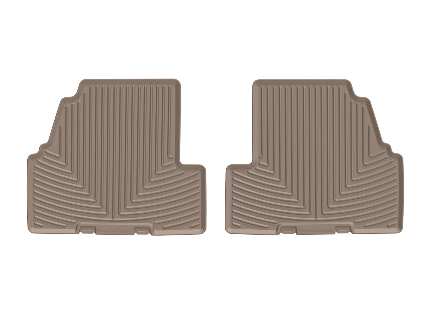 WeatherTech All Weather Floor Mats; Tan; Rear W373TN thumbnail 0