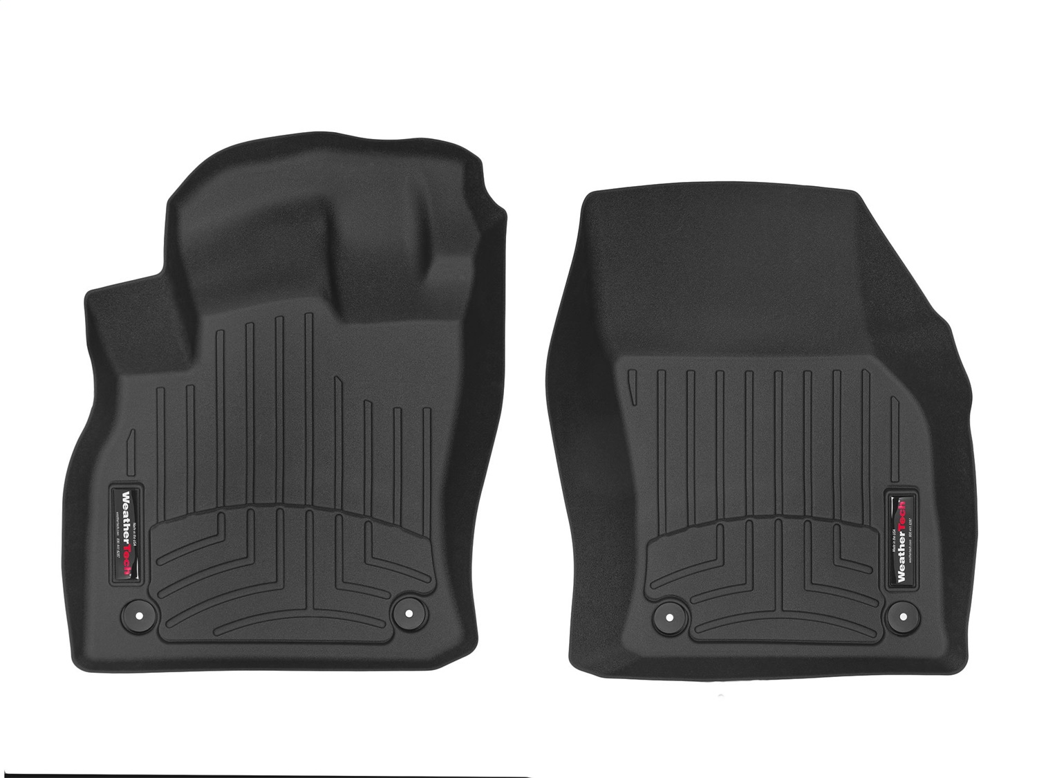 WeatherTech FloorLinerTM DigitalFit; Black; Front 4415441 thumbnail 0