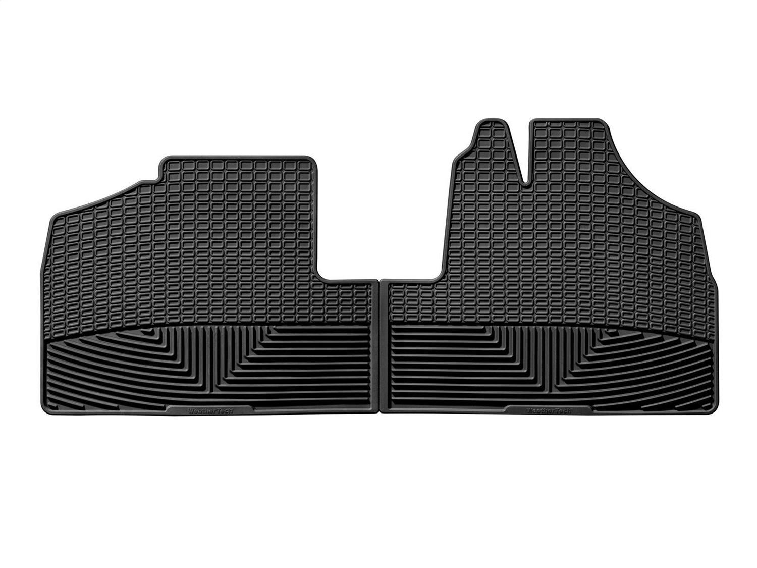WeatherTech All Weather Floor Mats; Black; Front W28 thumbnail 0