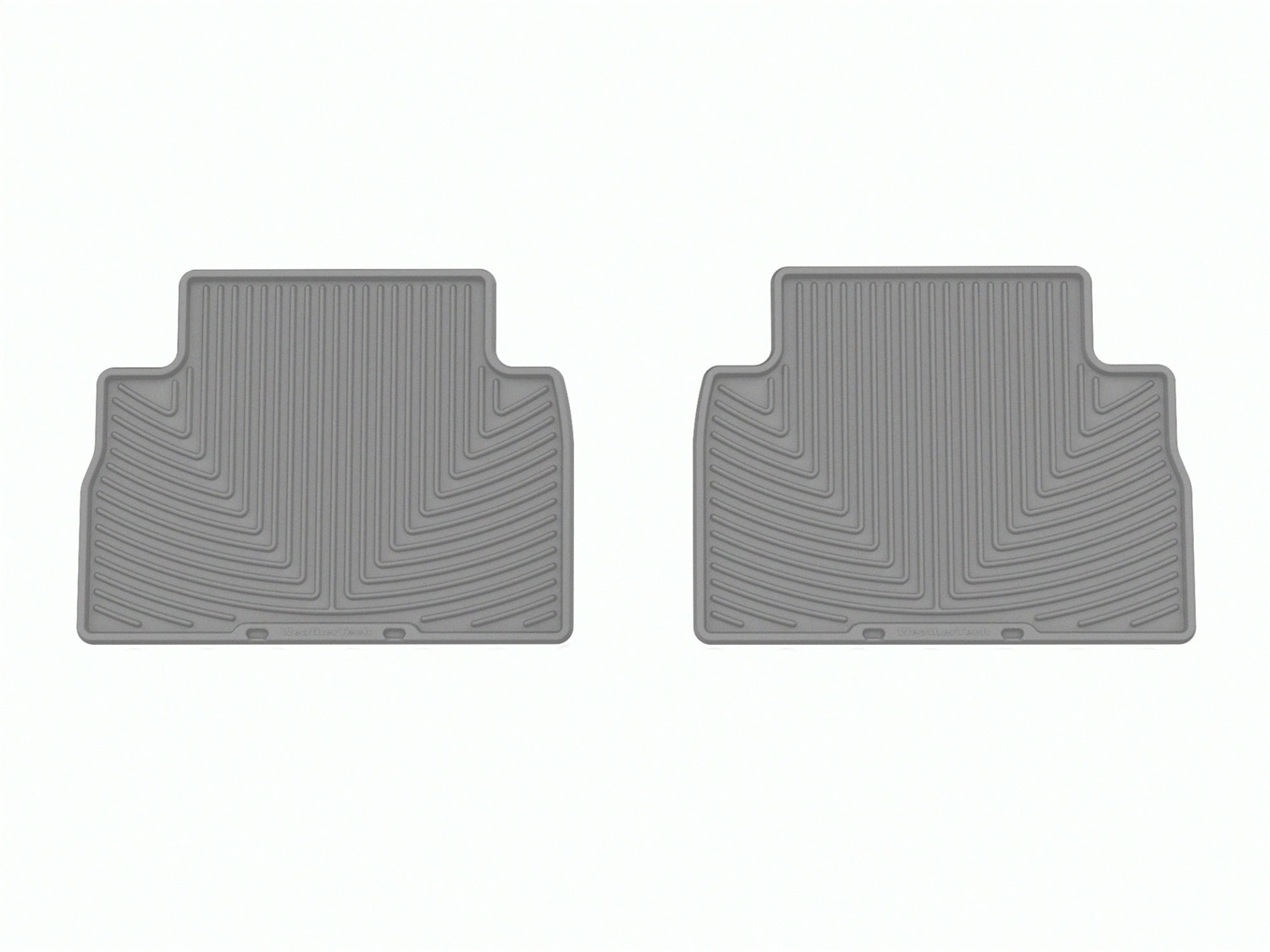 WeatherTech All Weather Floor Mats; Gray; Rear W624GR thumbnail 0