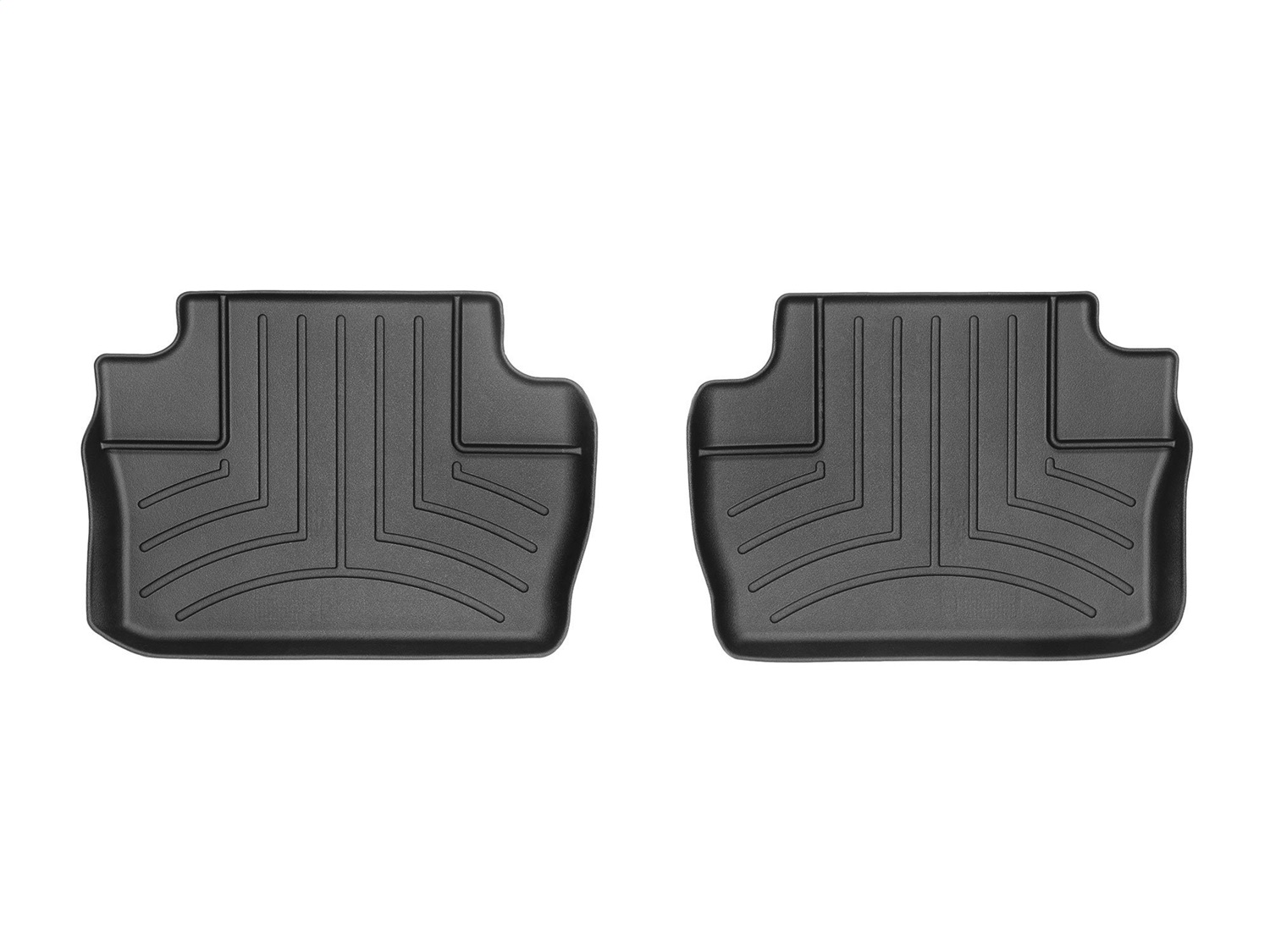 WeatherTech FloorLinerTM DigitalFit; Black; Rear 4416182 thumbnail 0