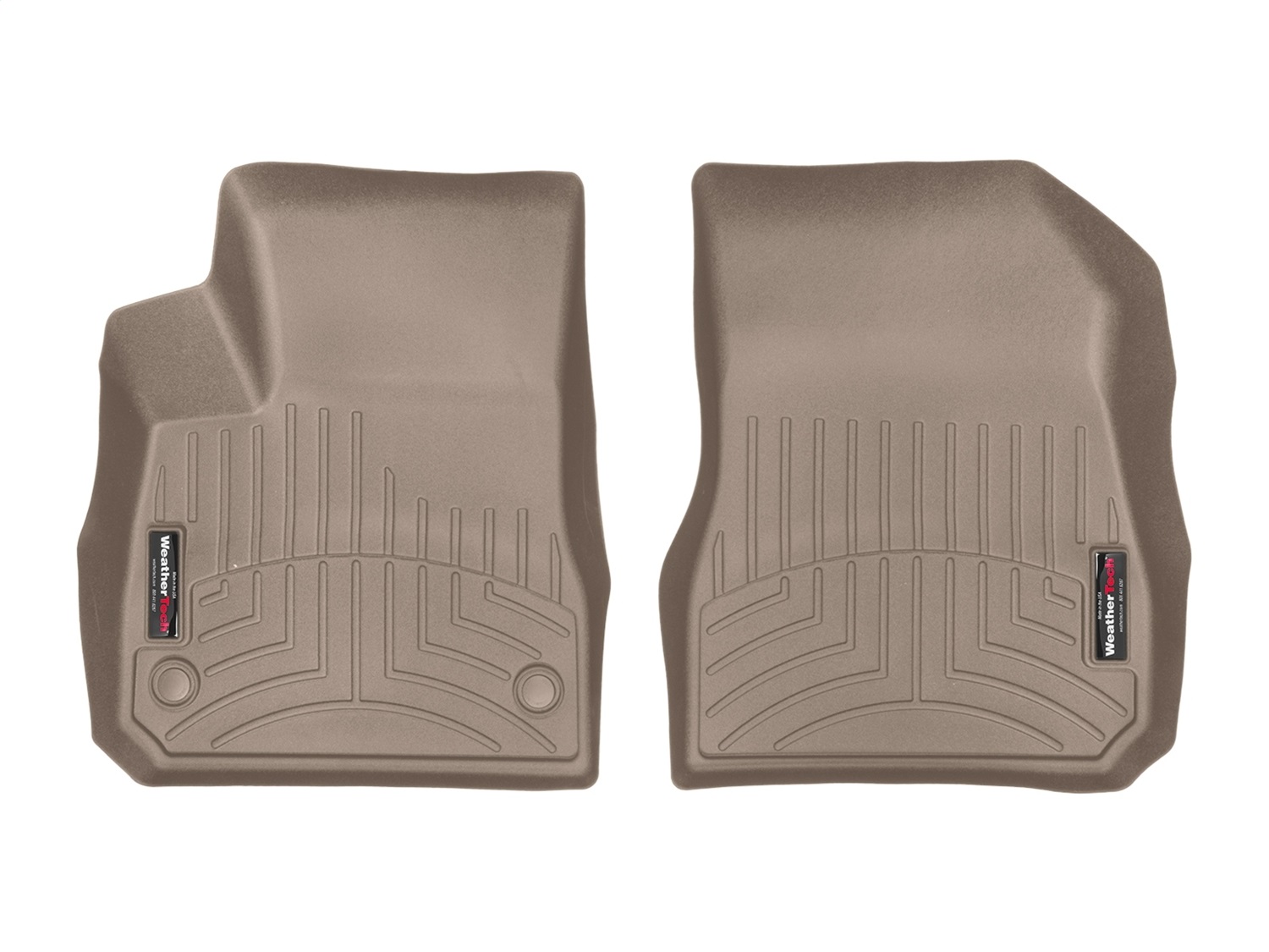 WeatherTech FloorLinerTM DigitalFit; Tan; Front 459031 thumbnail 1