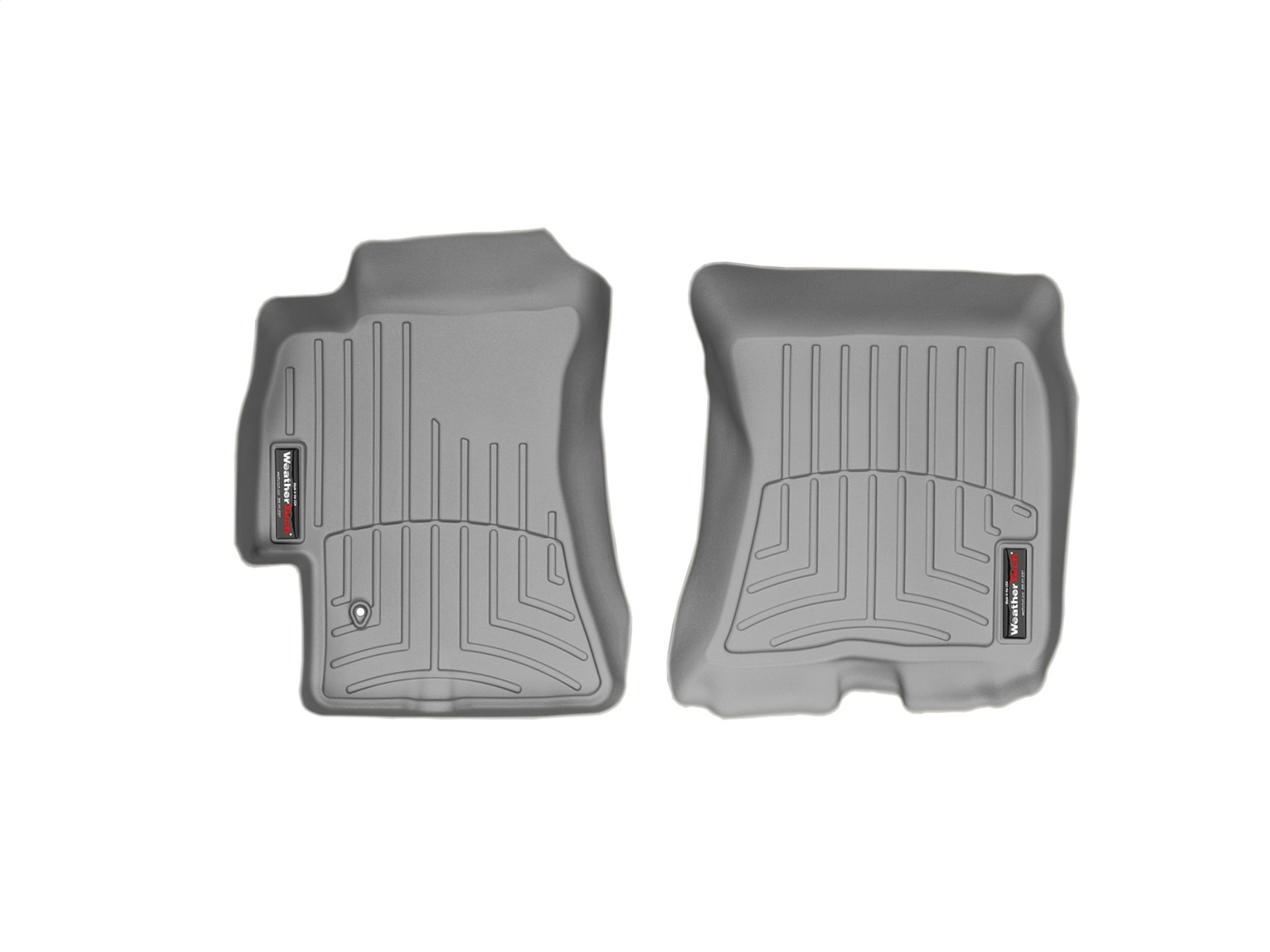 WeatherTech FloorLinerTM DigitalFit; Gray; Front 460831 thumbnail 1