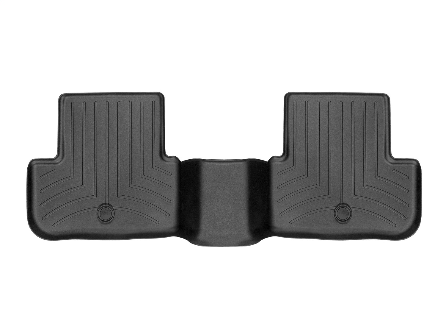 WeatherTech FloorLinerTM DigitalFit; Black; Rear 449742 thumbnail 0