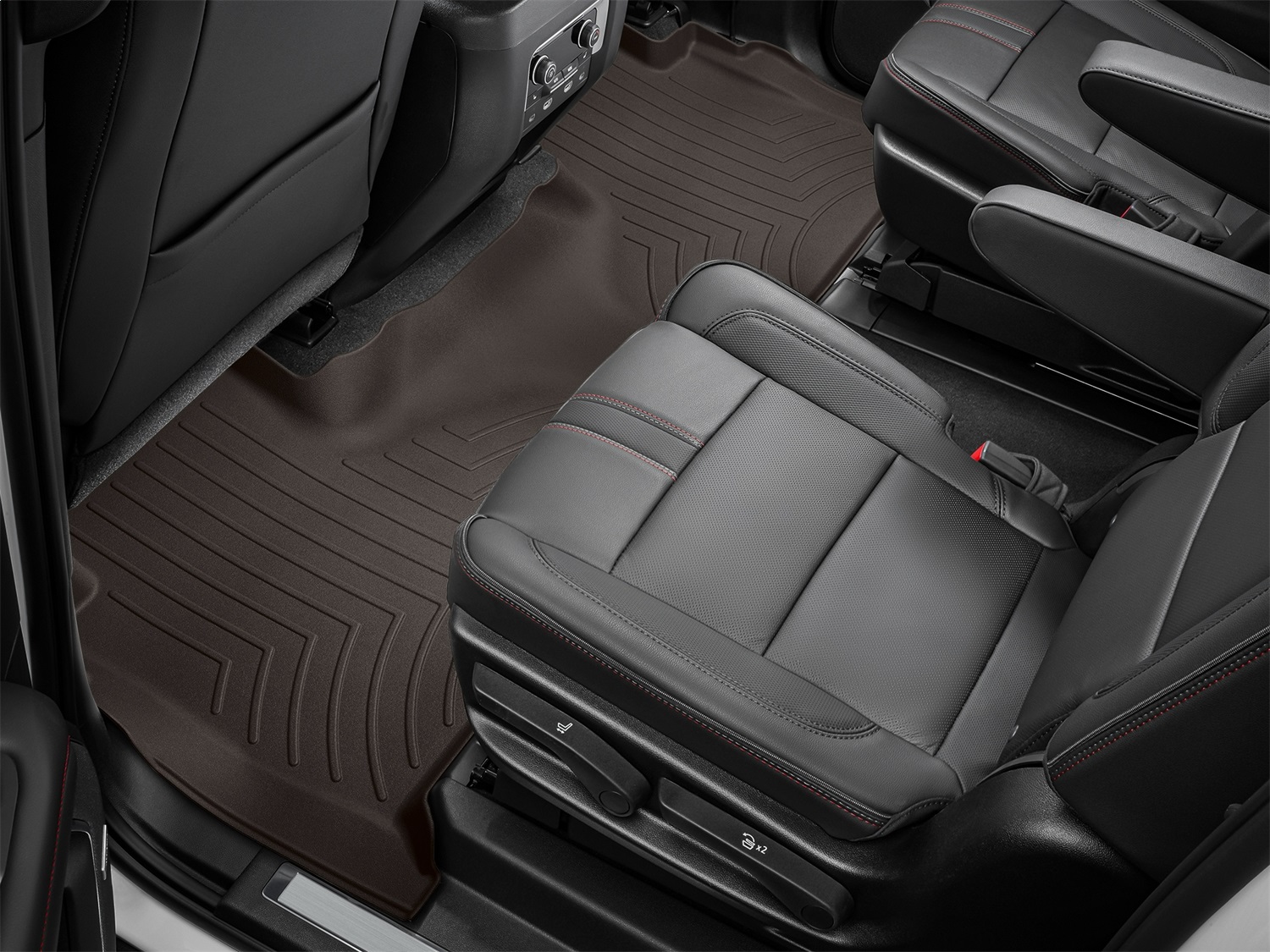 WeatherTech FloorLinerTM HP; Cocoa; Rear 4716322IM thumbnail 1