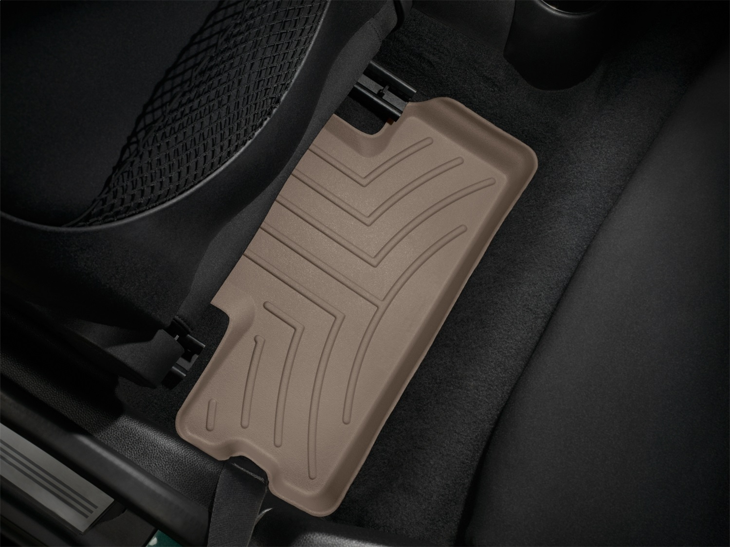 WeatherTech FloorLinerTM DigitalFit; Tan; Rear; 2 Piece 451362 thumbnail 0