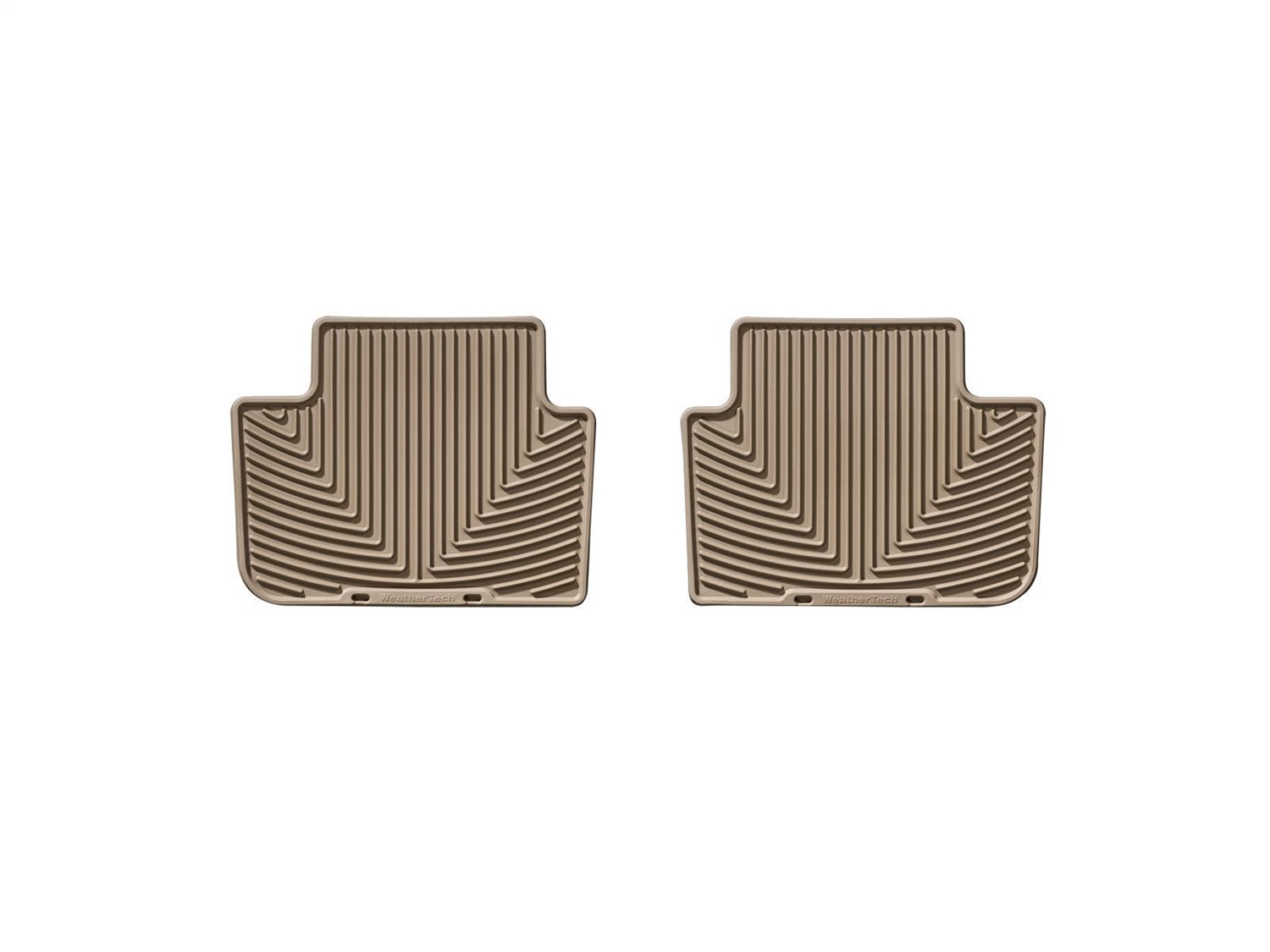 WeatherTech All Weather Floor Mats; Tan; Rear W146TN thumbnail 0
