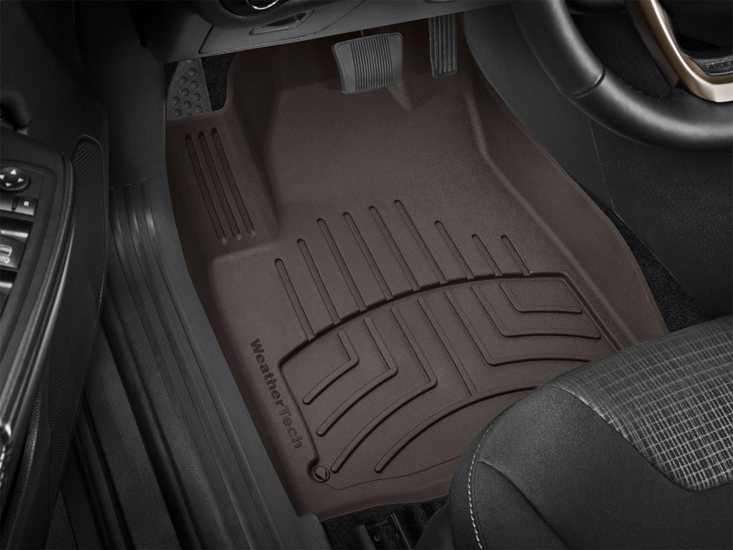 WeatherTech FloorLinerTM HP; Cocoa; Front 478331IM thumbnail 1