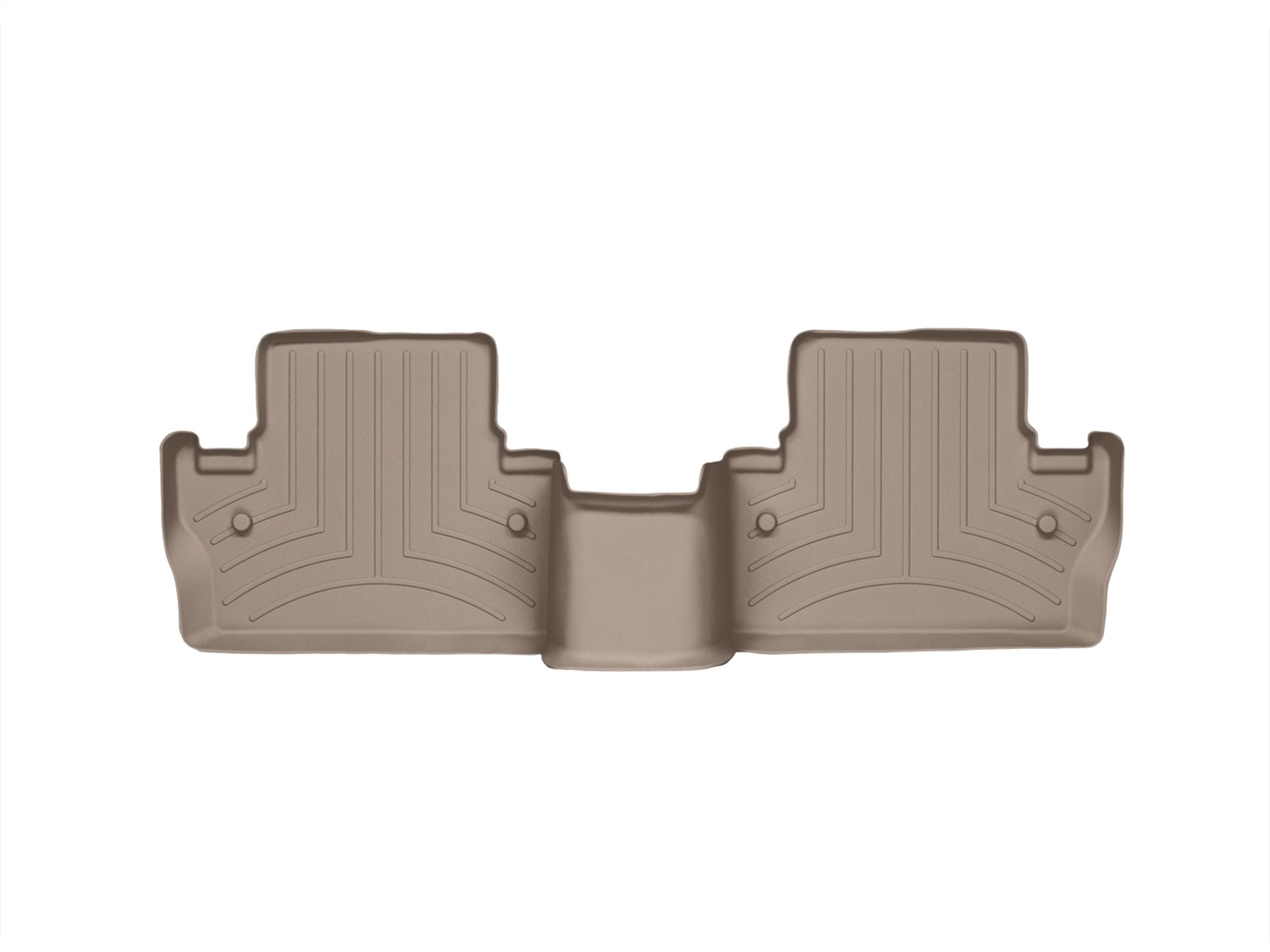 WeatherTech FloorLinerTM DigitalFit; Tan; Rear 452343 thumbnail 0