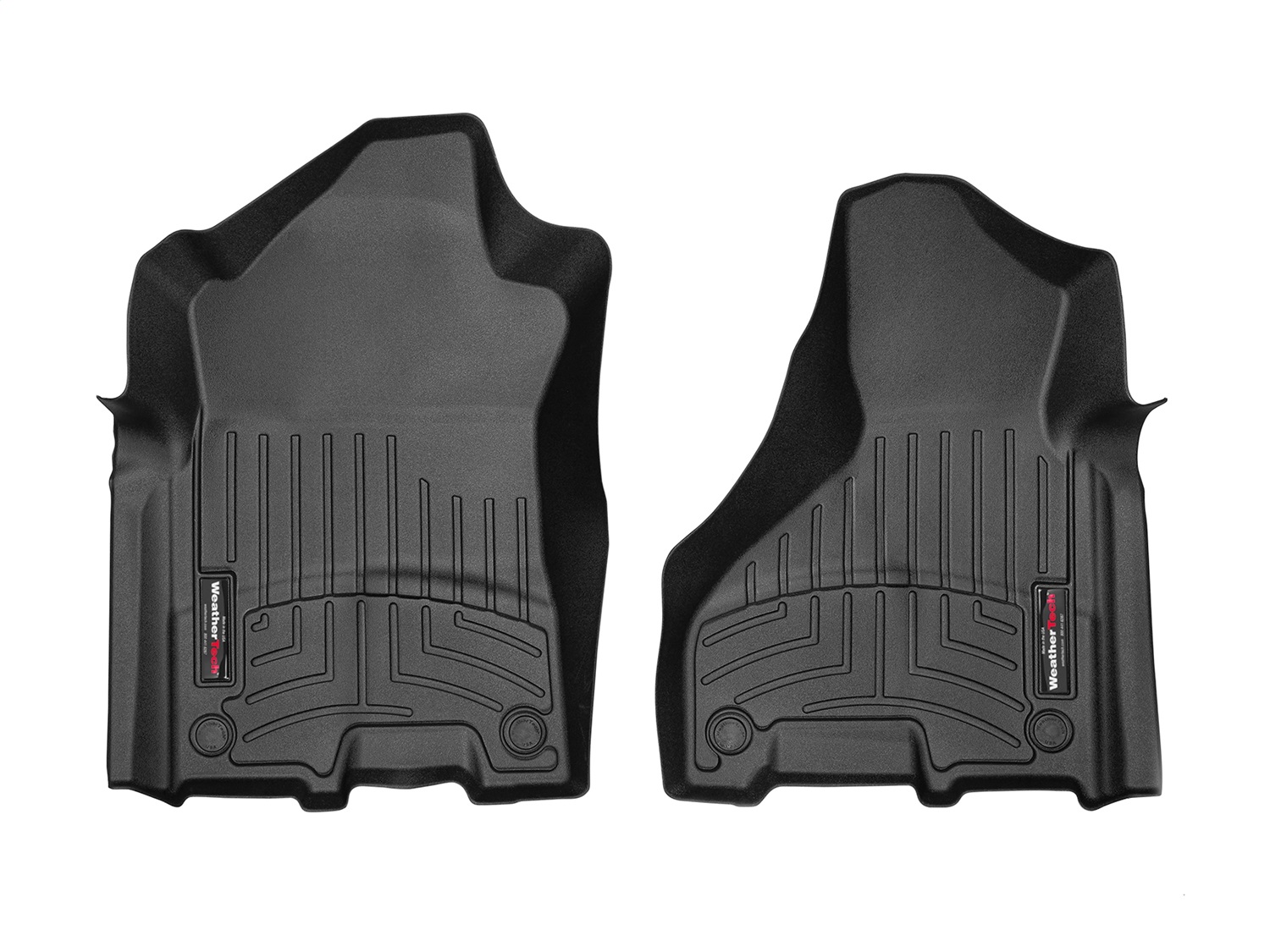 WeatherTech FloorLinerTM DigitalFit; Black; Front 4415451 thumbnail 0