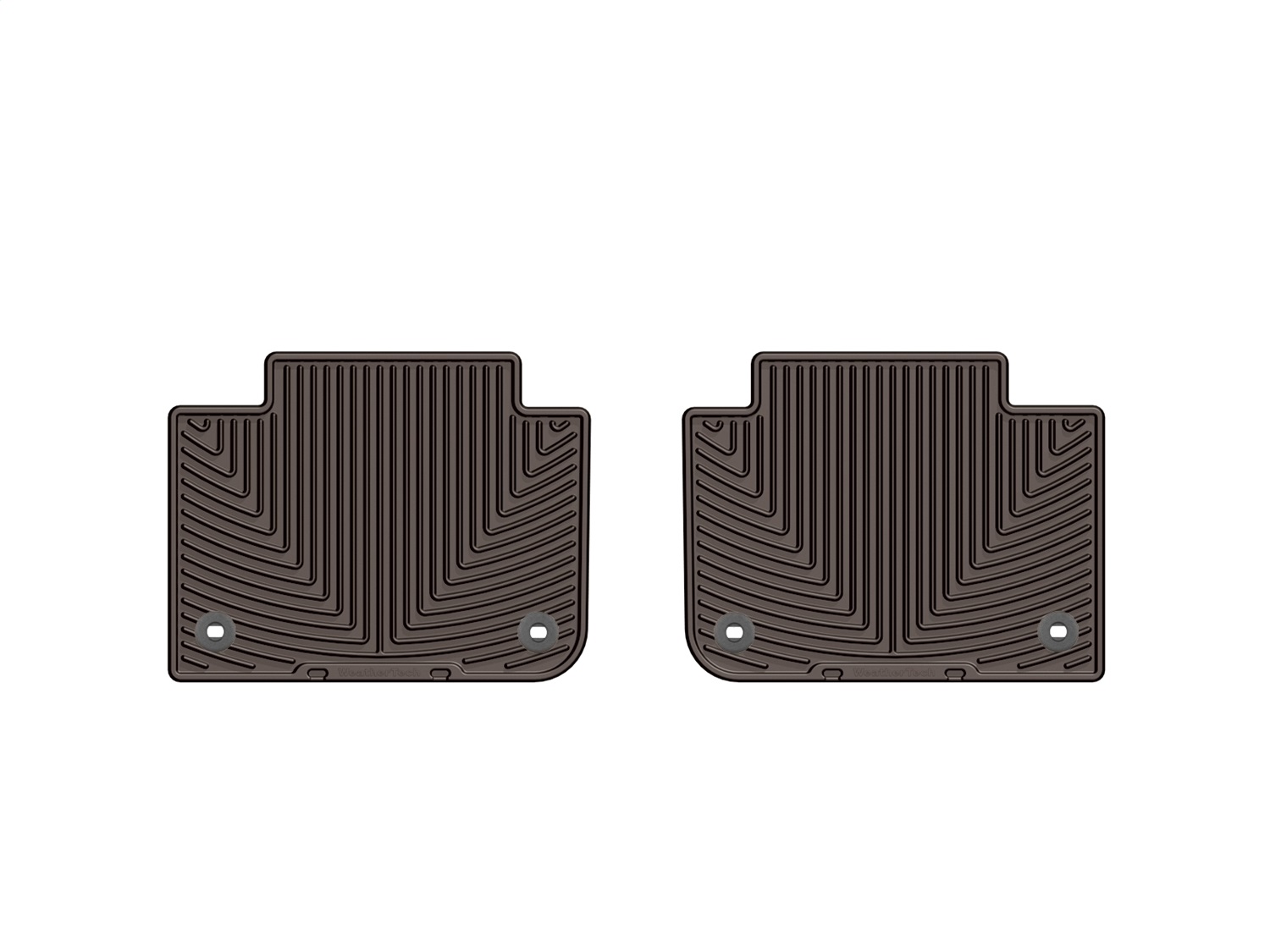 WeatherTech All Weather Floor Mats; Cocoa; Rear W280CO thumbnail 0