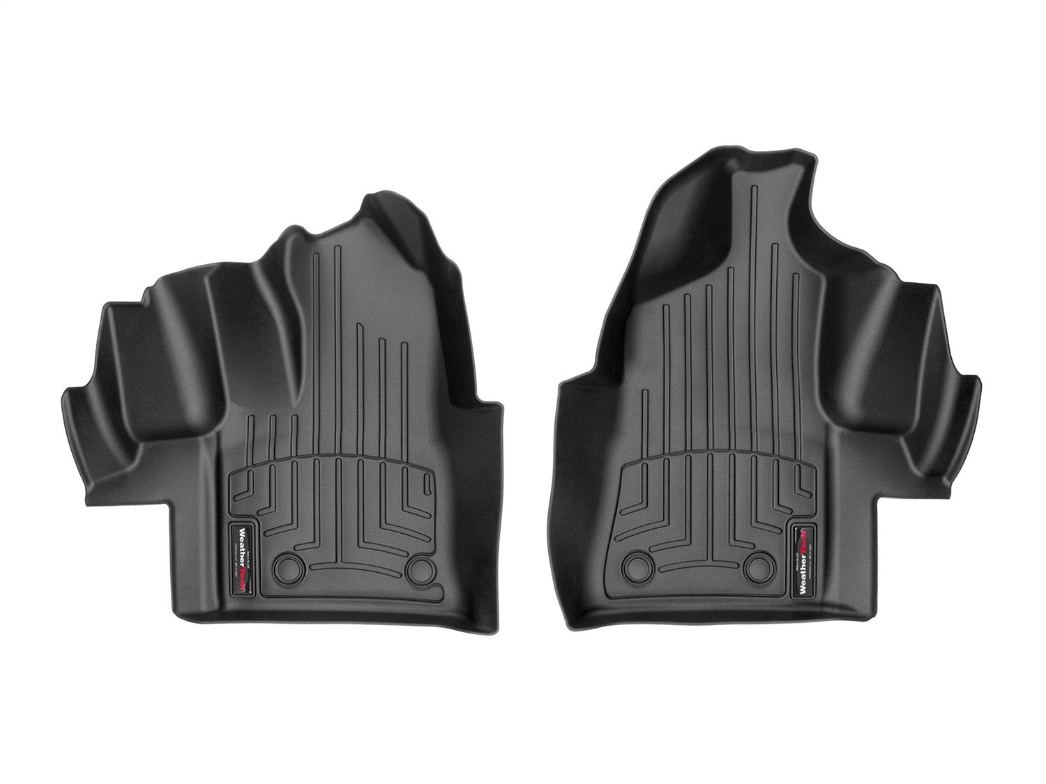 WeatherTech FloorLinerTM DigitalFit; Black; Front 449751V thumbnail 0