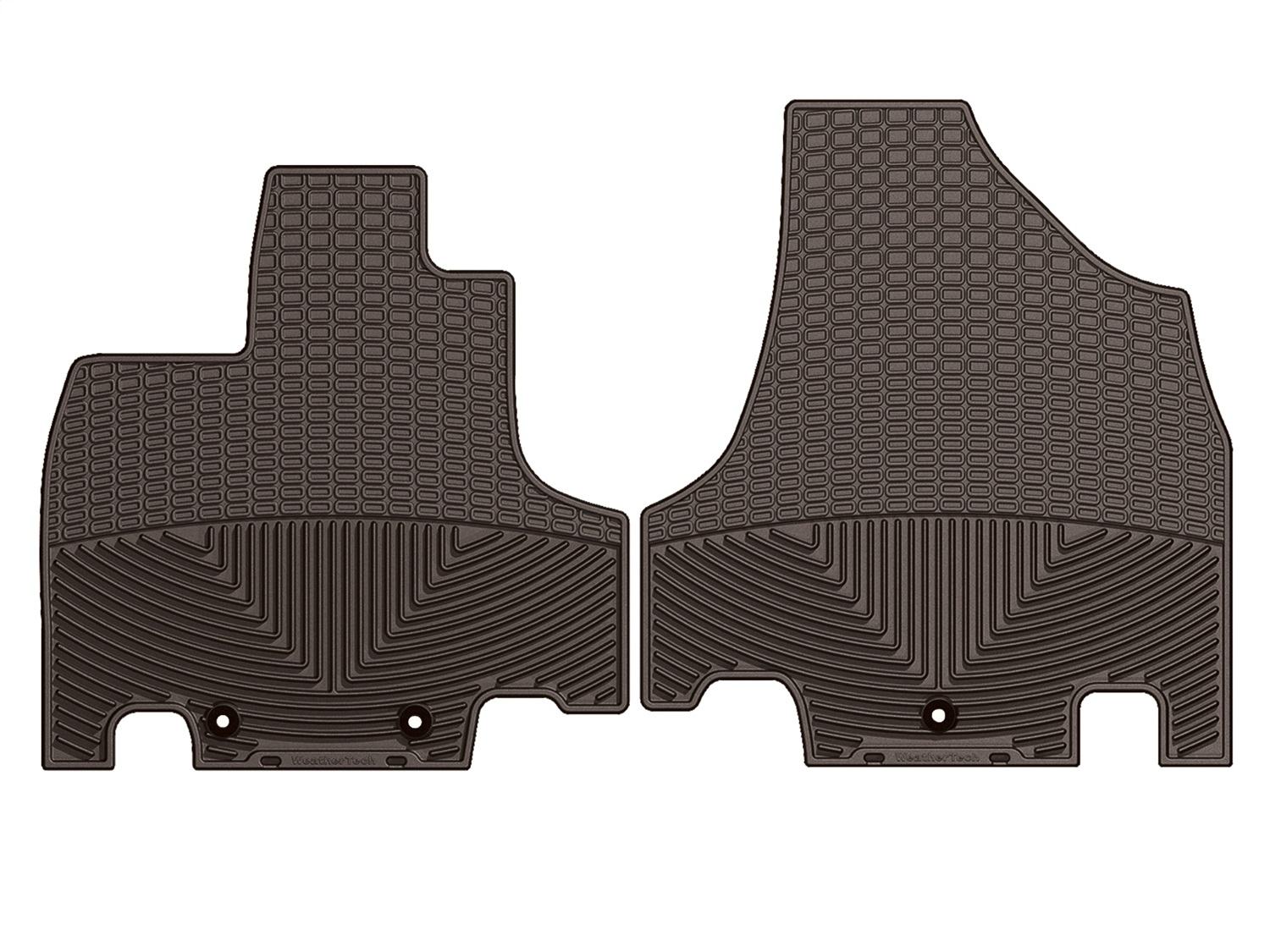 WeatherTech All Weather Floor Mats; Cocoa; Front W211CO thumbnail 0