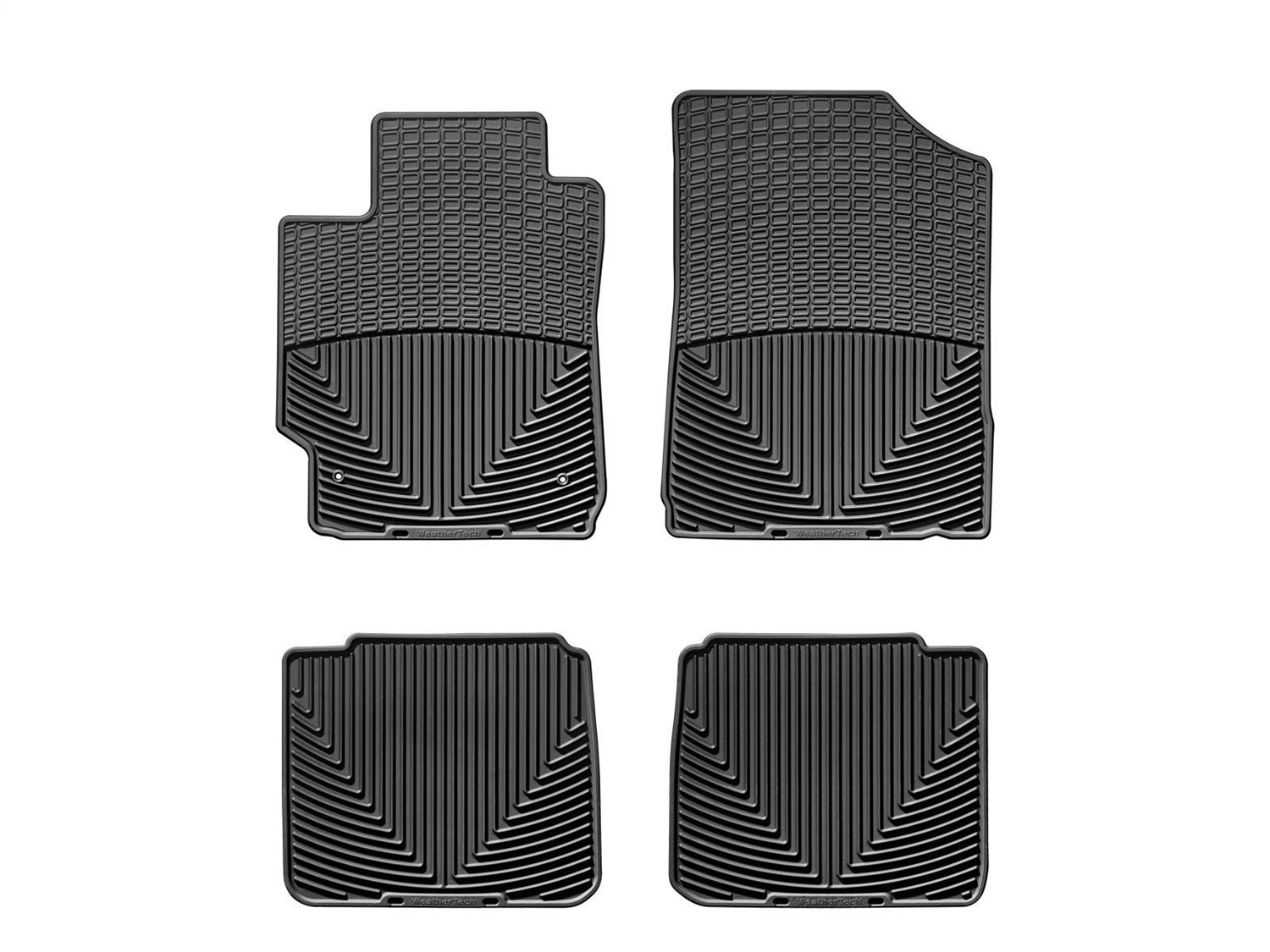 WeatherTech All Weather Floor Mats; Black; Front and Rear WTCB071085 thumbnail 0