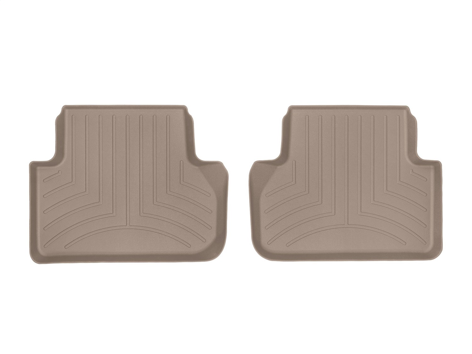 WeatherTech FloorLinerTM DigitalFit; Tan; Rear 459073 thumbnail 0
