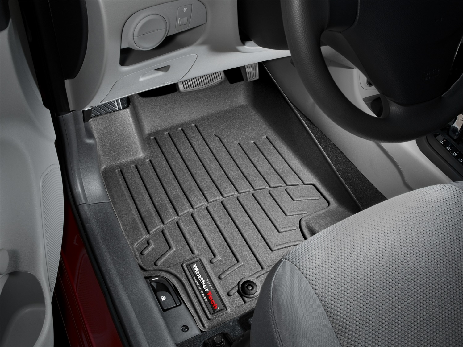 WeatherTech FloorLinerTM DigitalFit; Black; Front 442501 thumbnail 0