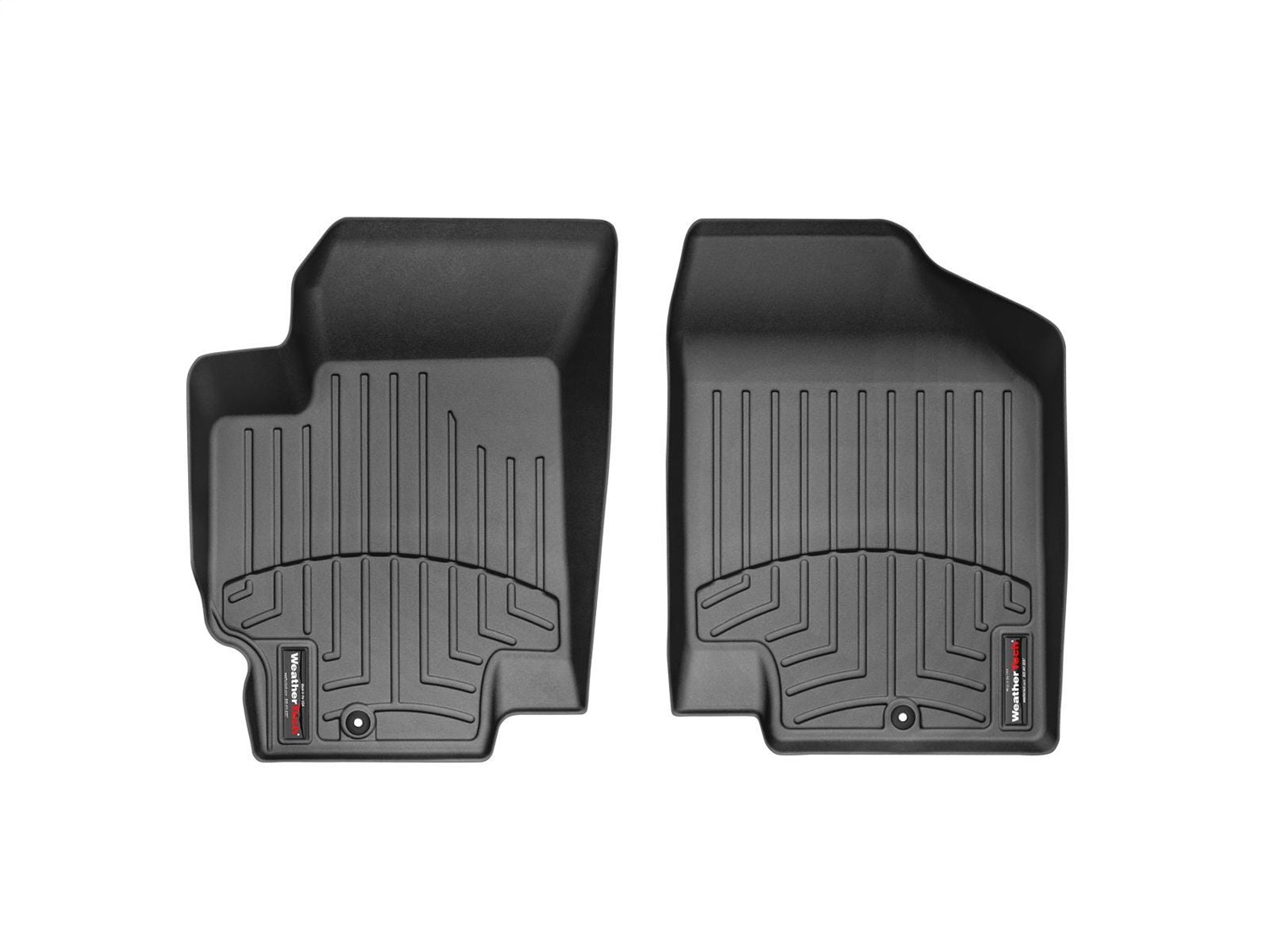 WeatherTech FloorLinerTM DigitalFit; Black; Front 442501 thumbnail 1