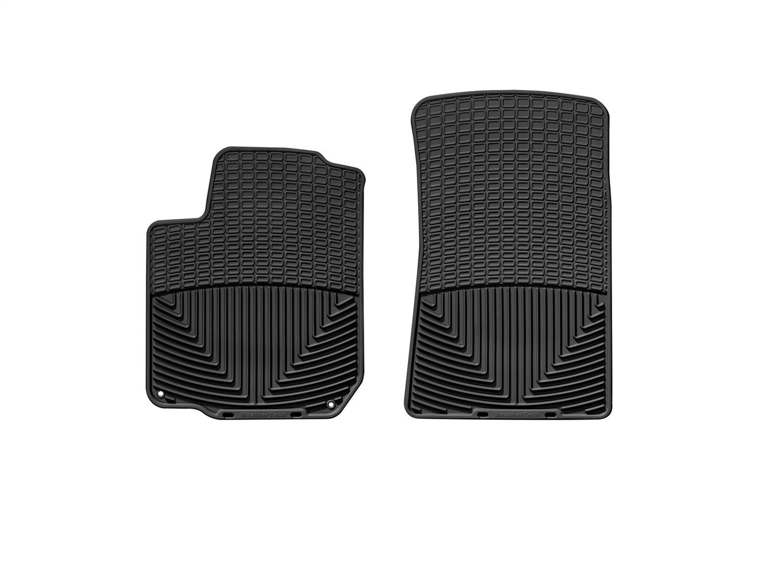 WeatherTech All Weather Floor Mats; Black; Front W31 thumbnail 0