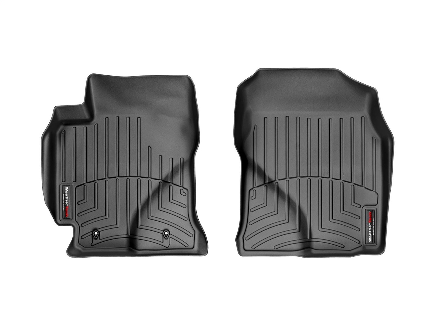 WeatherTech FloorLinerTM DigitalFit; Black; Front 441091 thumbnail 0