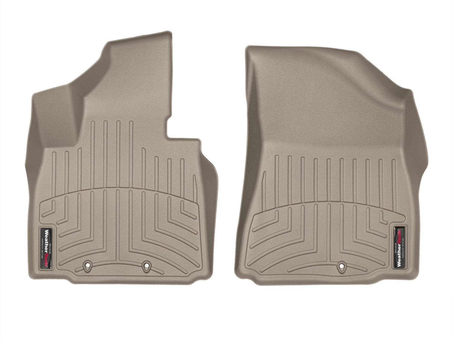 WeatherTech FloorLinerTM DigitalFit; Tan; Front 455561 thumbnail 1