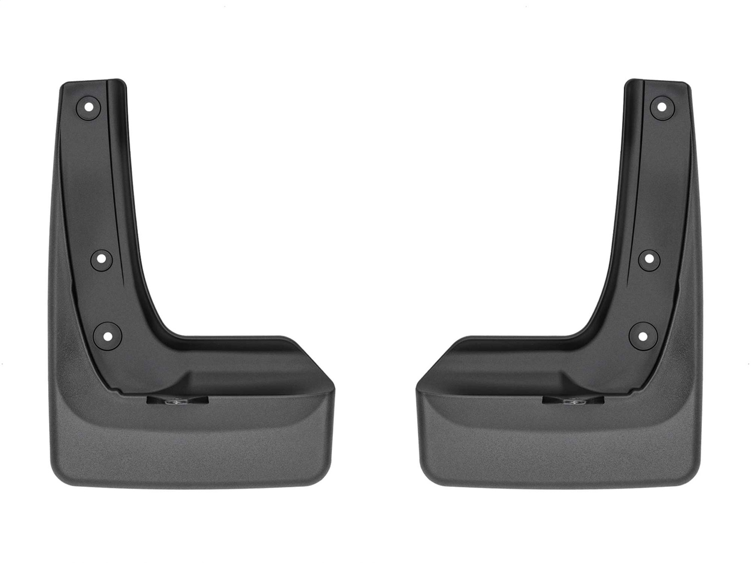 WeatherTech MudFlap No-Drill DigitalFit; Black 110180 thumbnail 0