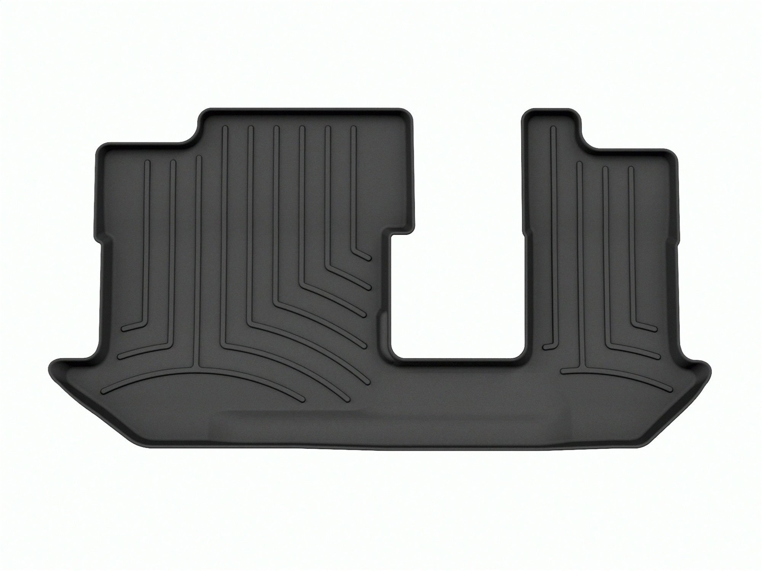 WeatherTech FloorLinerTM HP; Black; Third Row 4418134IM thumbnail 0