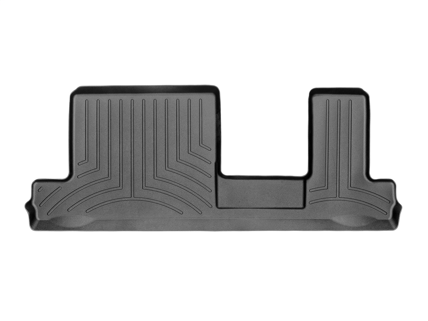 WeatherTech FloorLinerTM DigitalFit; Black; Third Row 4412284 thumbnail 1