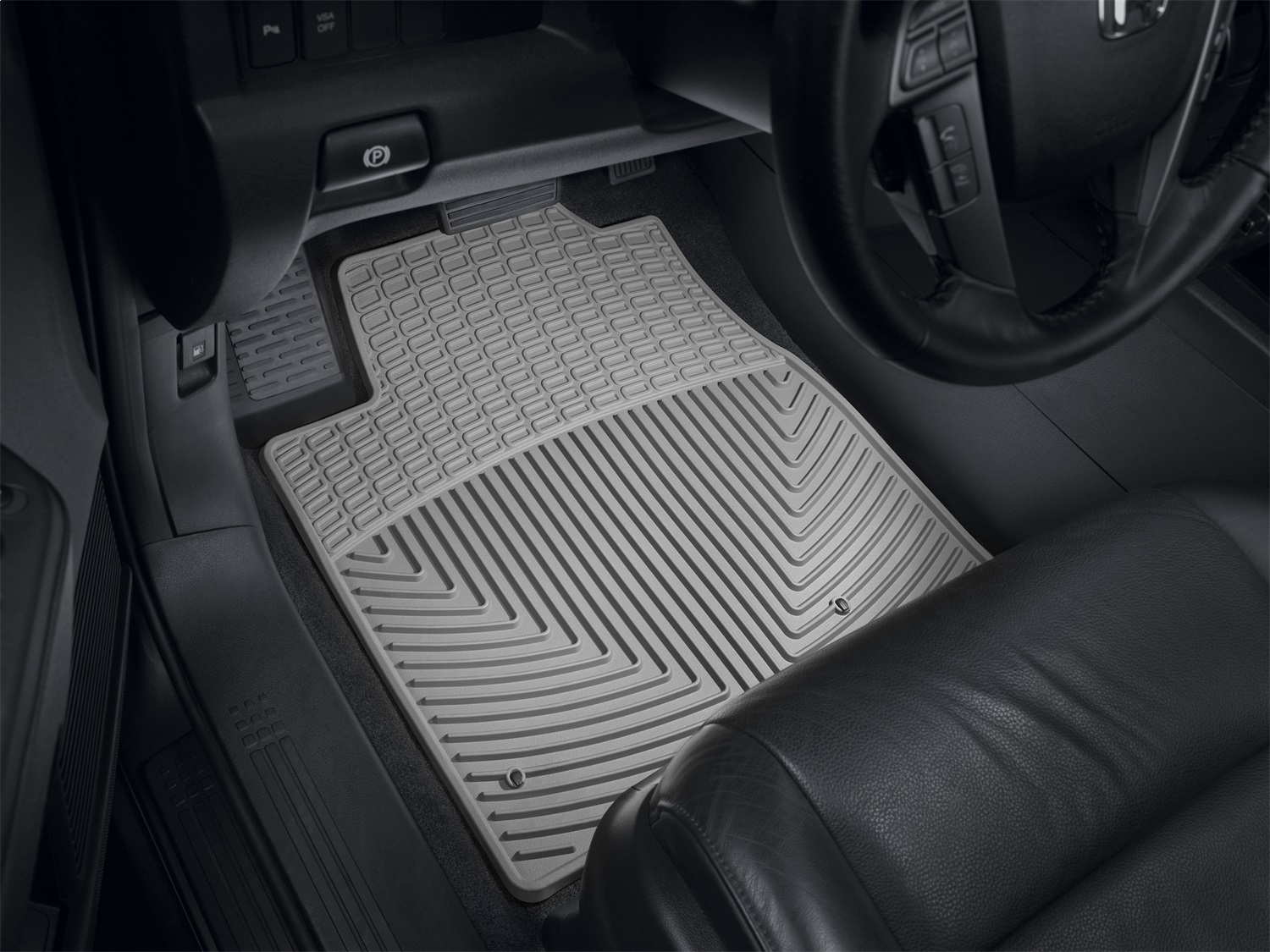 WeatherTech All Weather Floor Mats; Gray; Front W148GR thumbnail 0