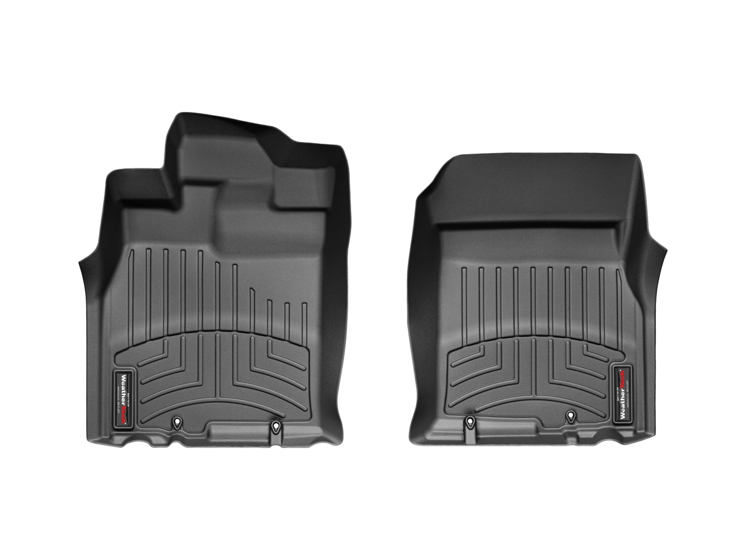 WeatherTech FloorLinerTM DigitalFit; Black; Front 443111 thumbnail 1