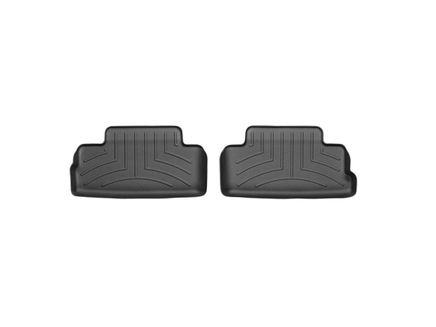 WeatherTech FloorLinerTM DigitalFit; Black; Rear 441392 thumbnail 1