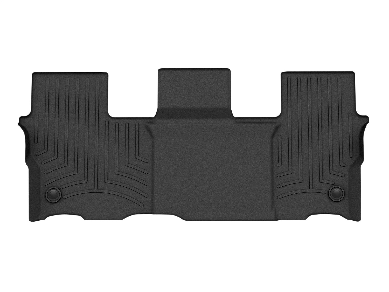 WeatherTech FloorLinerTM DigitalFit; Black; Third Row 4417046 thumbnail 0