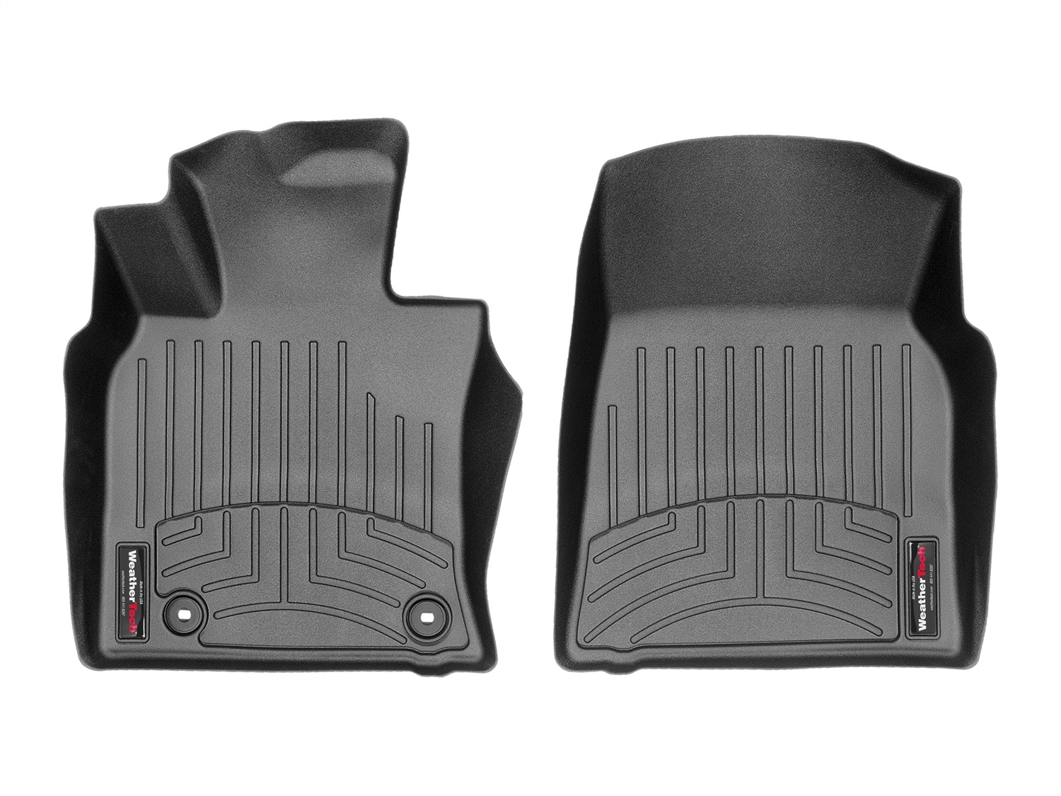 WeatherTech FloorLinerTM DigitalFit; Black; Front 4412301 thumbnail 0