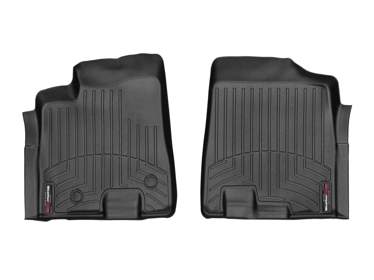 WeatherTech FloorLinerTM DigitalFit; Black; Front 440911 thumbnail 0