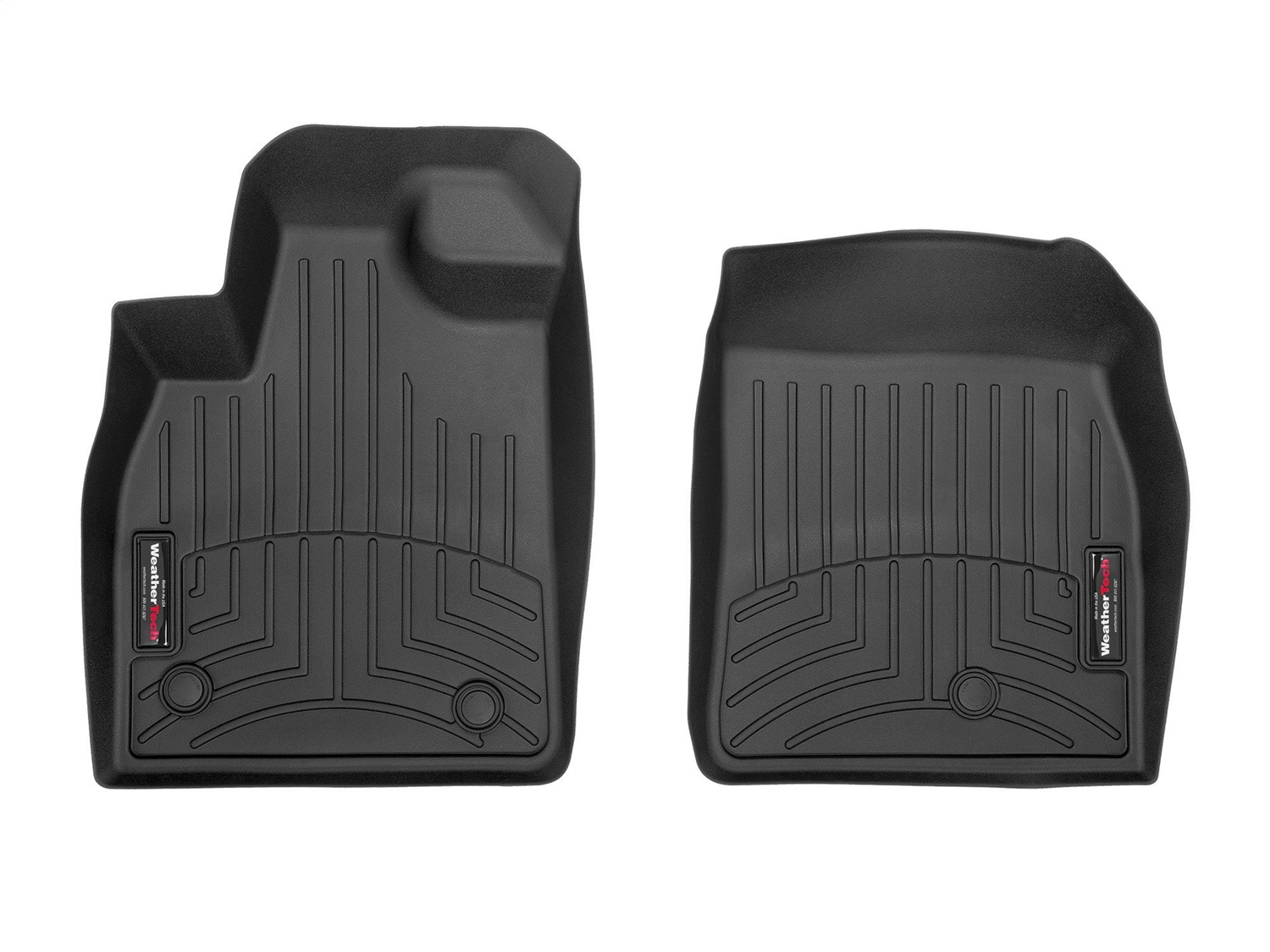 WeatherTech FloorLinerTM DigitalFit; Black; Front 4416641 thumbnail 0