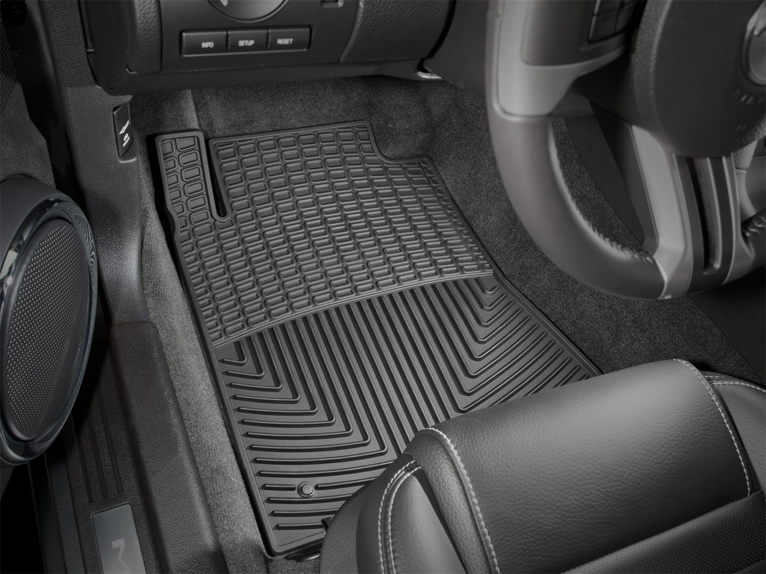 WeatherTech All Weather Floor Mats; Black; Front W178 thumbnail 0