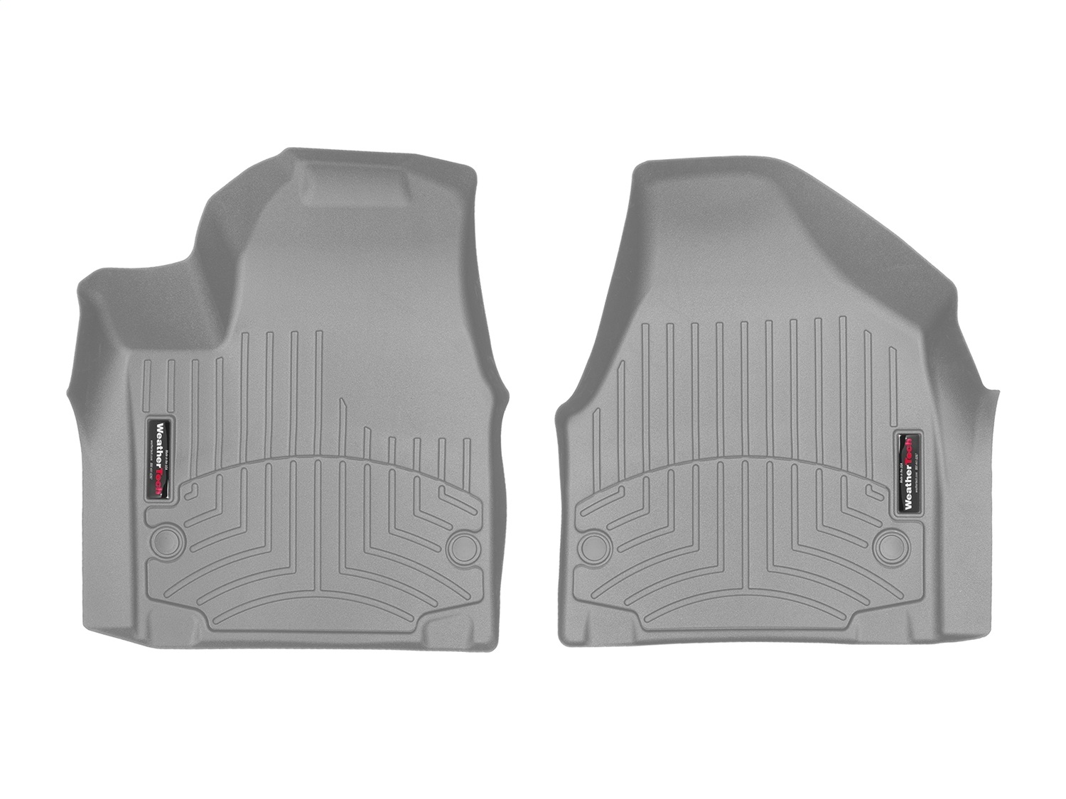 WeatherTech FloorLinerTM DigitalFit; Gray; Front 469451 thumbnail 0