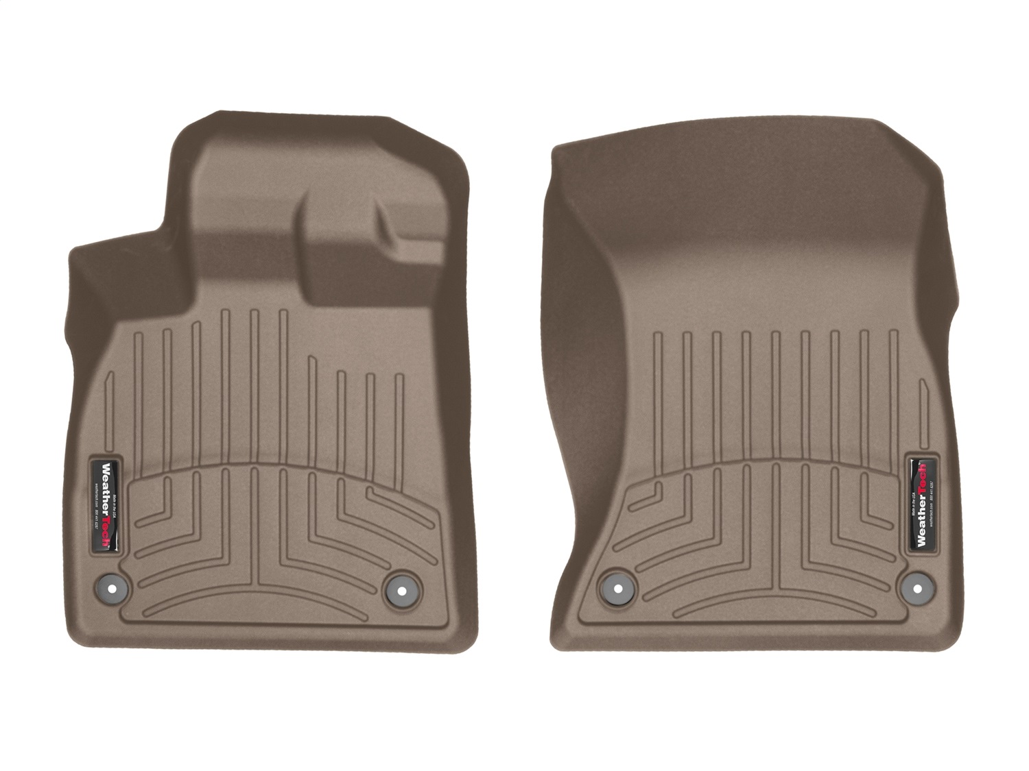 WeatherTech FloorLinerTM DigitalFit; Tan; Front 4511461 thumbnail 0