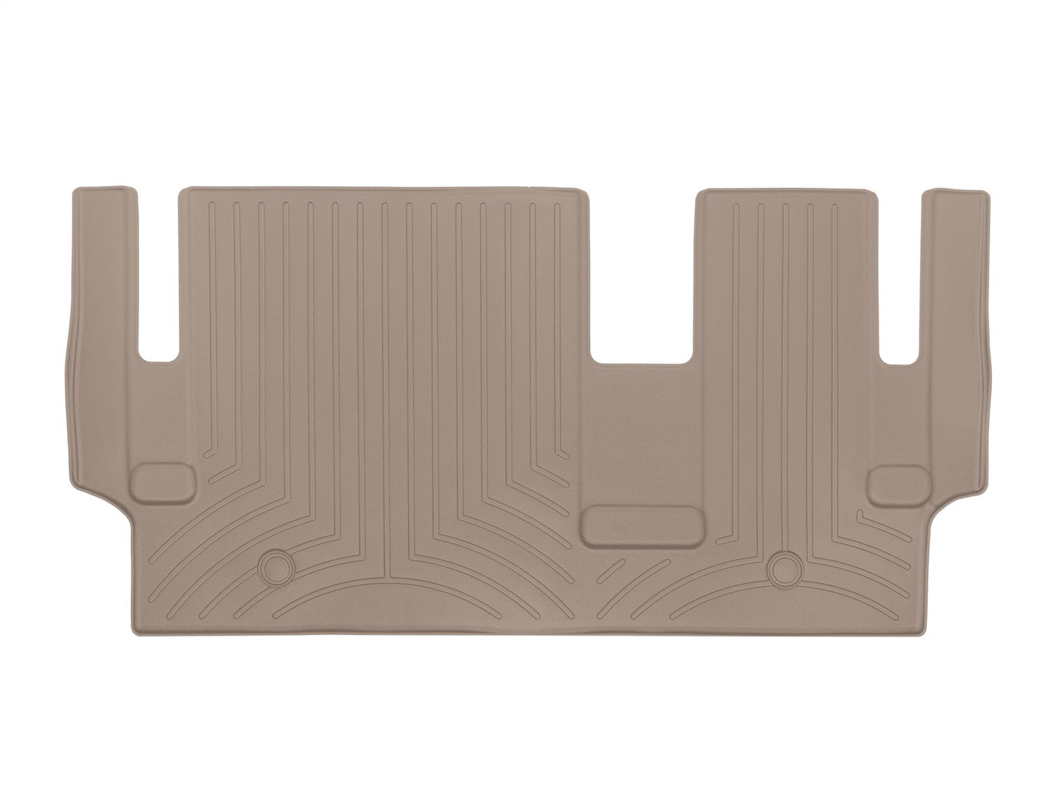 WeatherTech FloorLinerTM DigitalFit; Tan; Third Row 4516414 thumbnail 0