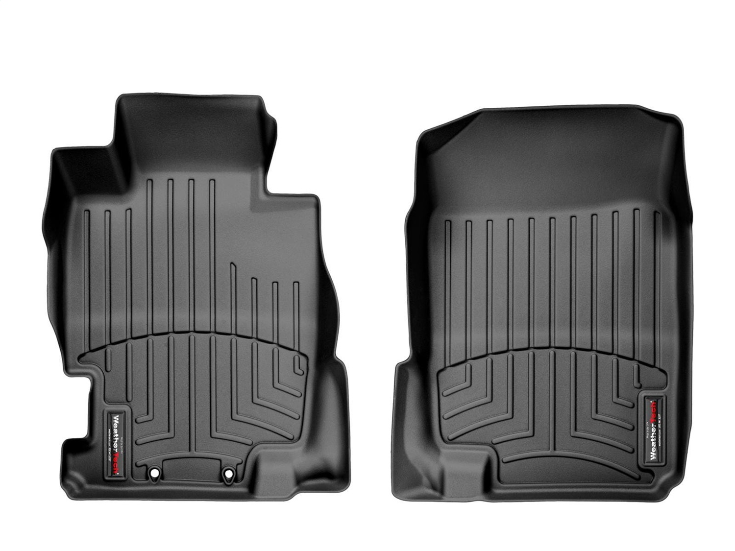 WeatherTech FloorLinerTM DigitalFit; Black; Front 441501 thumbnail 0