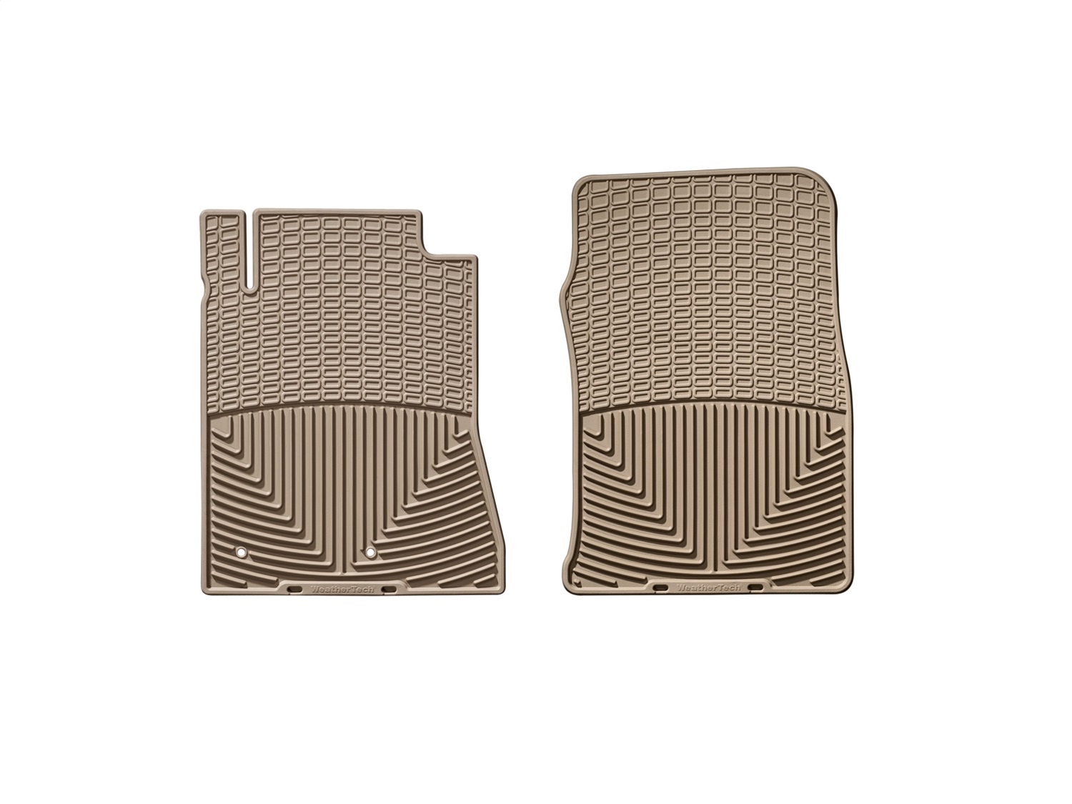 WeatherTech All Weather Floor Mats; Tan; Front W178TN thumbnail 1