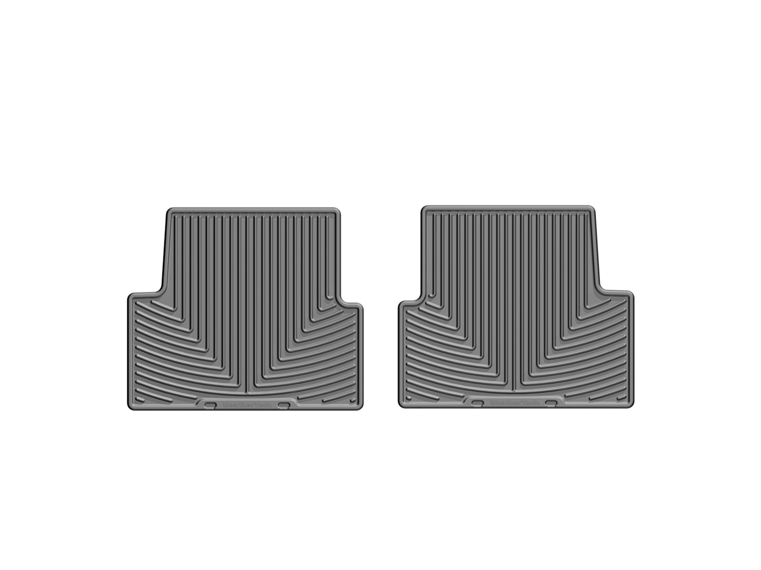 WeatherTech All Weather Floor Mats; Gray; Rear W282GR thumbnail 0