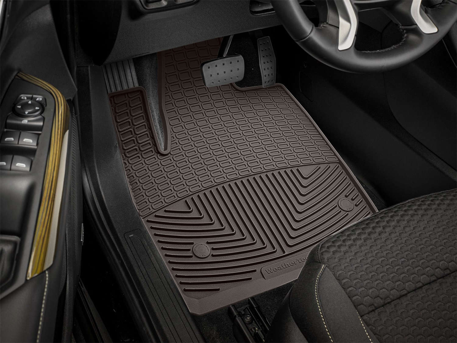 WeatherTech All Weather Floor Mats; Cocoa; Front W418CO thumbnail 0