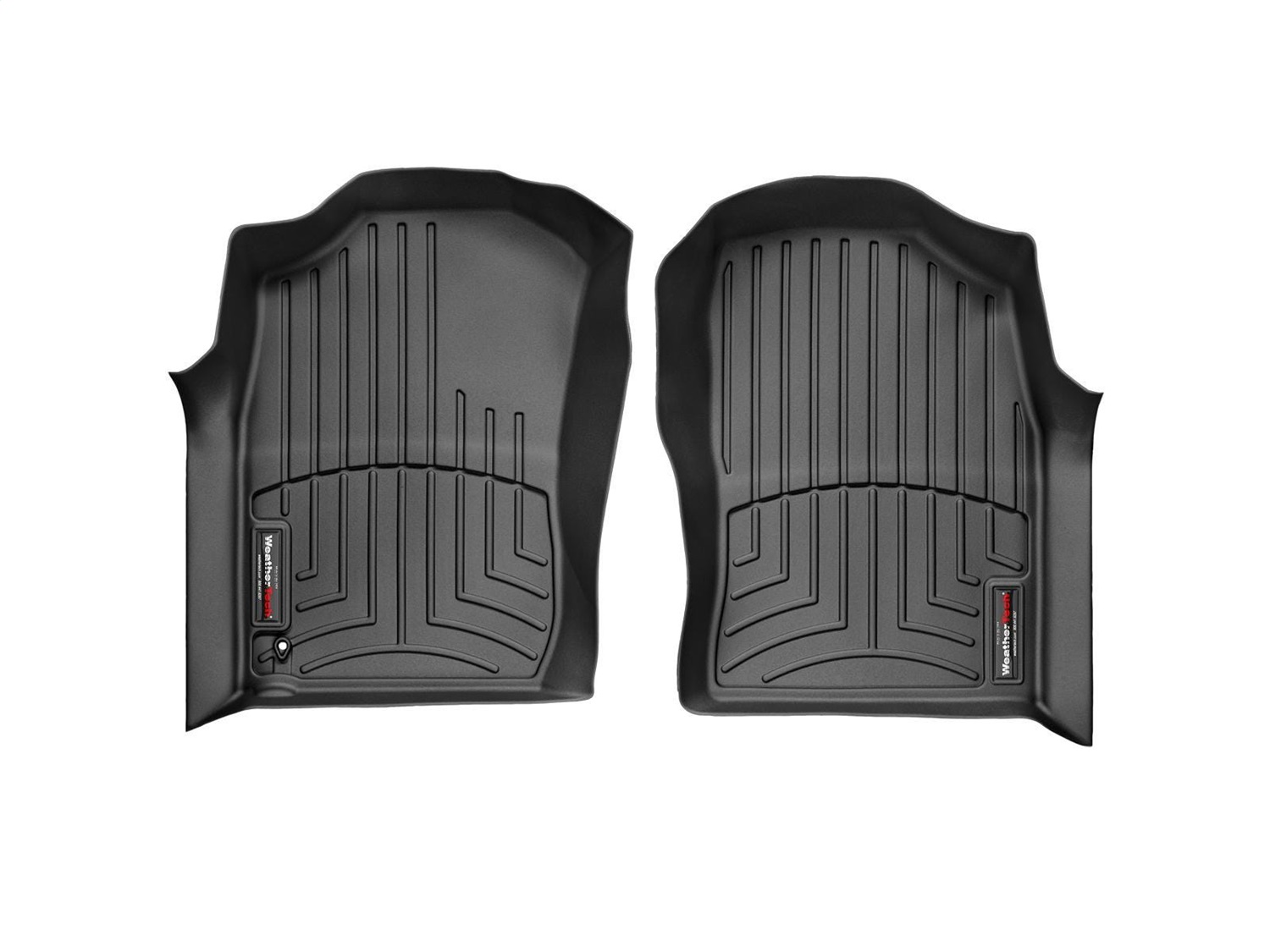 WeatherTech FloorLinerTM DigitalFit; Black; Front 441231 thumbnail 1