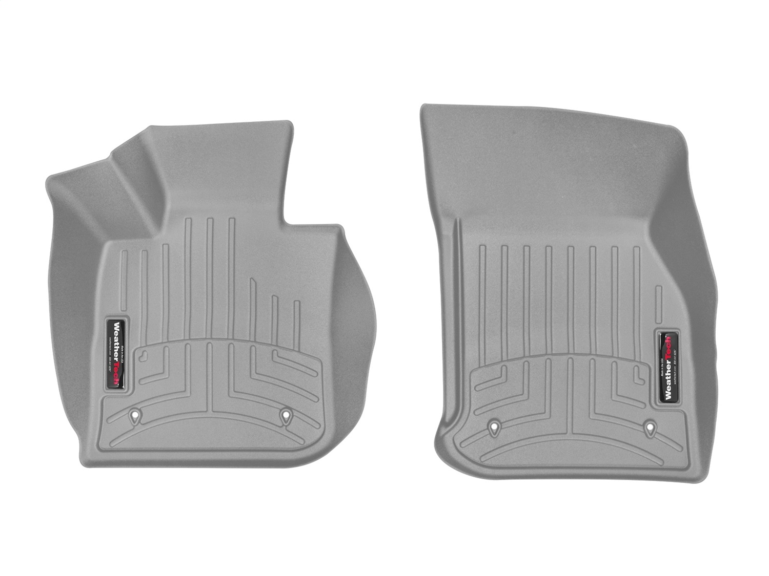 WeatherTech FloorLinerTM DigitalFit; Gray; Front 467911 thumbnail 0