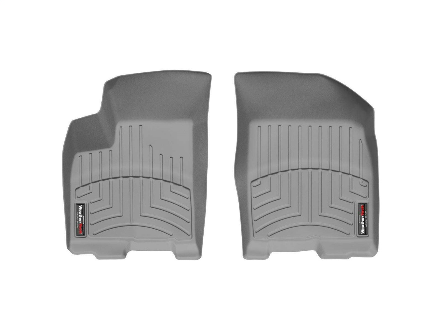 WeatherTech FloorLinerTM DigitalFit; Gray; Front 462441 thumbnail 1
