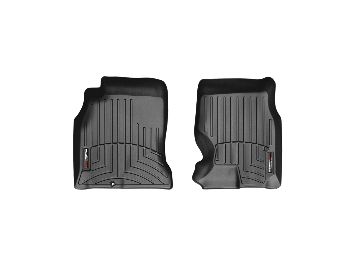 WeatherTech FloorLinerTM DigitalFit; Black; Front 440921 thumbnail 0