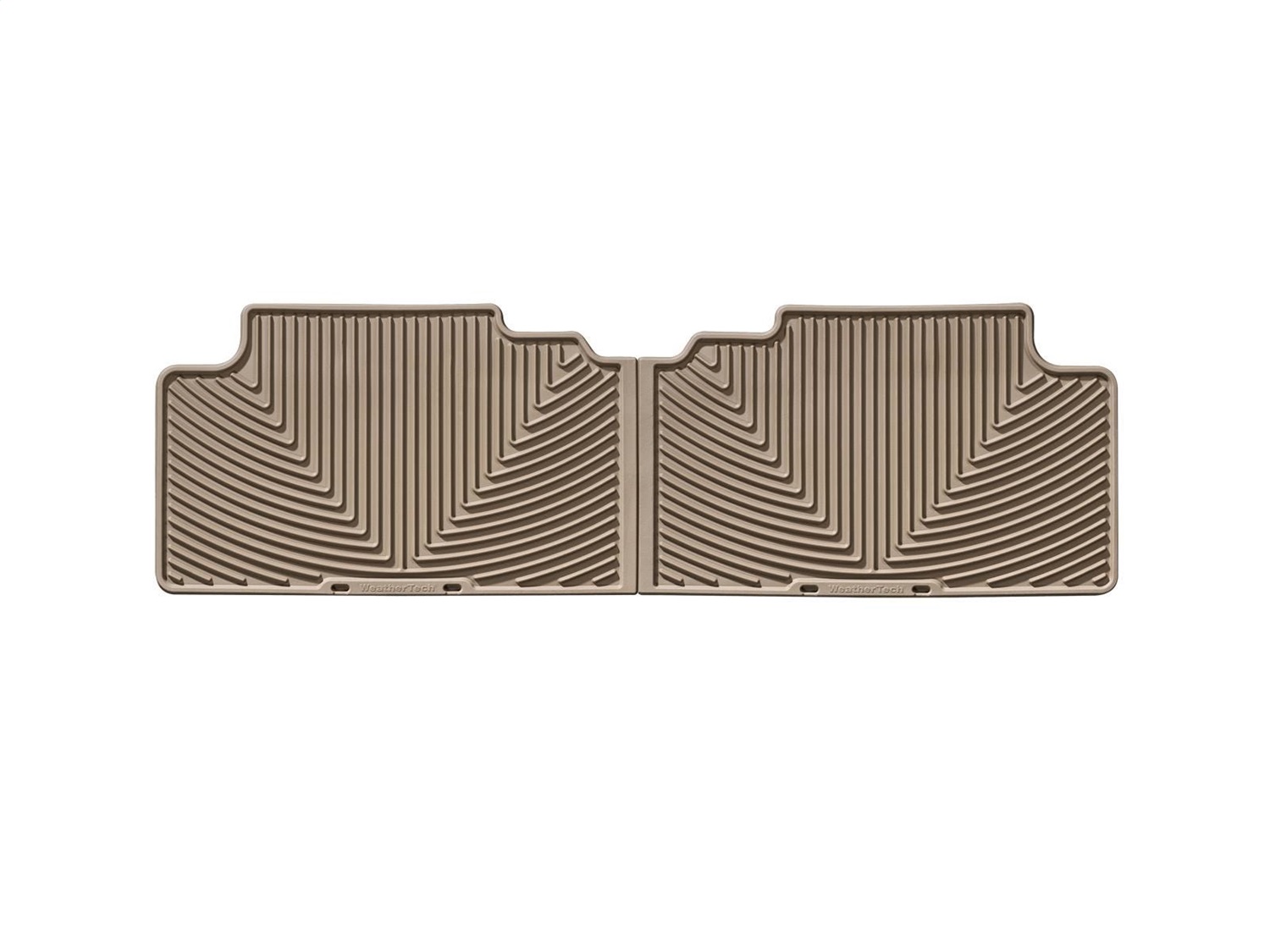 WeatherTech All Weather Floor Mats; Tan; Rear W149TN thumbnail 0