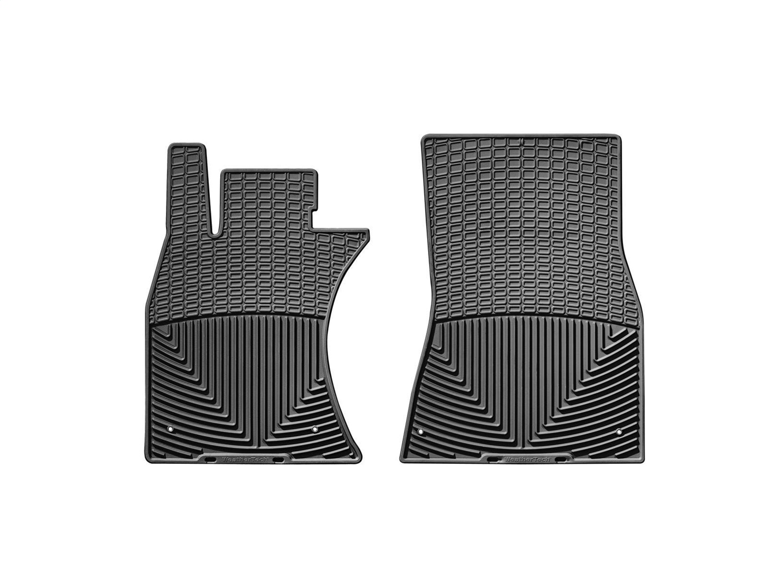 WeatherTech All Weather Floor Mats; Black; Front W181 thumbnail 0